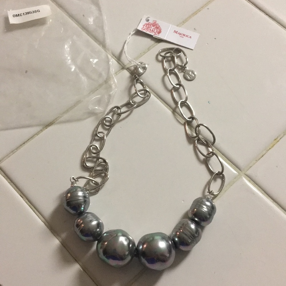 Majorca 1890 silver and fresh water pearls